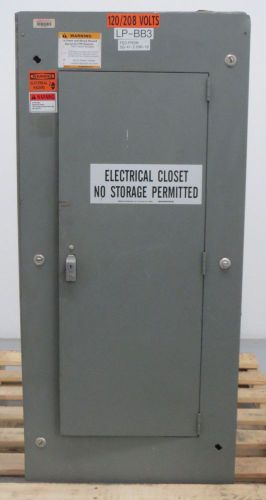 General electric ge dncbdnl breaker 200a amp 120/208v distribution panel b301278 for sale