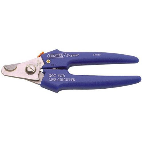 39224 Draper Copper Aluminum Cable Cutter 160Mm Stainless Steel Blades Thumblock