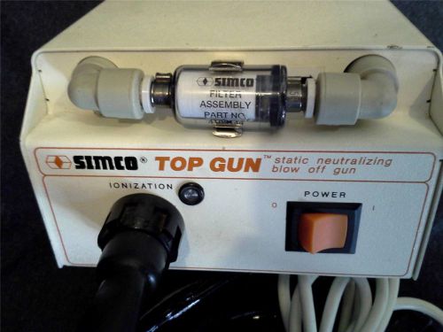 Simco top gun f10 static neutralizing air blow off gun 4002663 working pull for sale