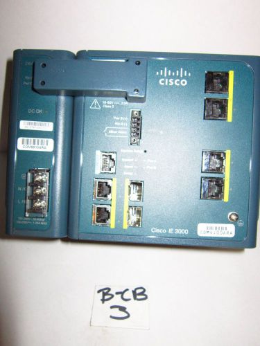 CISCO IE 3000 Switch (IE-3000-4TC) and Expansion Power Module