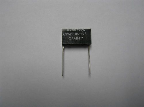 CPM50.B630VS capacitor 0.22uF+-20% GAM82.7
