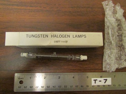 Tungsten Halogen Lamp 120V 300W Made In Japan NOS