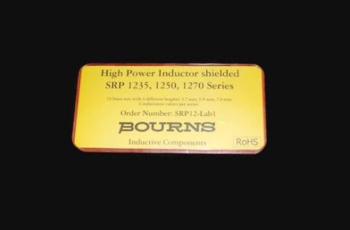 Bourns Inductive Components High Power Inductor Shielded (SRP12-Labl) Sample Kit