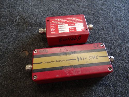 Lot of 2 RDP Electronics S7AC Transducer Amplifiers
