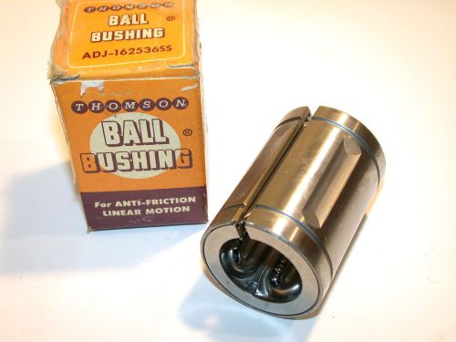Up to 2 new thomson 1&#034; stainless adjustable ball bushing bearing adj-162536ss for sale