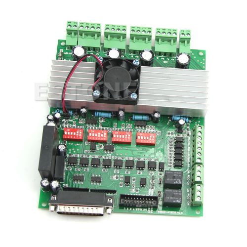 New 4 axis tb6600 cnc controller max current 5a 36v stepper motor driver board for sale