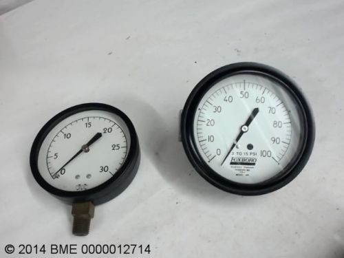 LOT OF 2 GAUGES MARSHALL TOWN AND FOXBORO