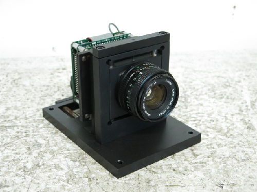 Systronics visual inspection camera interface, canon fd 50mm 1:1.8 for sale
