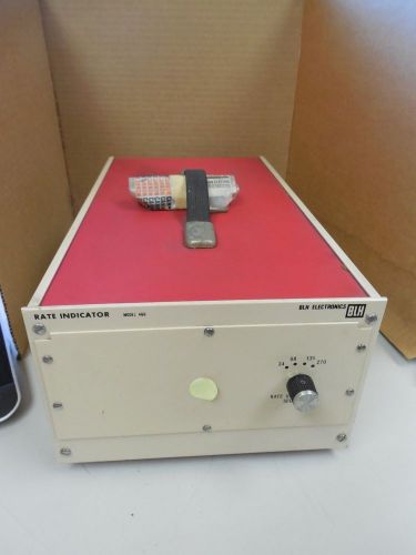 Blh electronics rate indicator model 460 ser 181 calib 11000 lbs/hour for sale