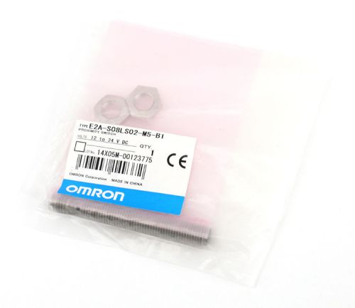 New omron e2a-s08ls02-m5-b1 12-24vdc 2mm cylindrical proximity sensor switch for sale