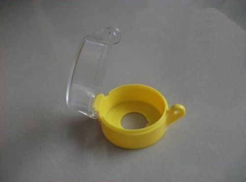 2 x fj-13 yellow clear 22mm mount emergency pushbutton switch protective cover for sale