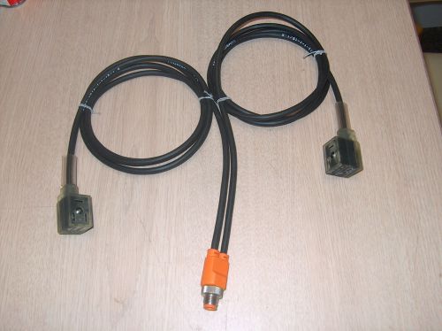 LUMBERG DUAL SOLENOID CABLE ASB2-VB1A-1-1-15/1.5 **NEW**