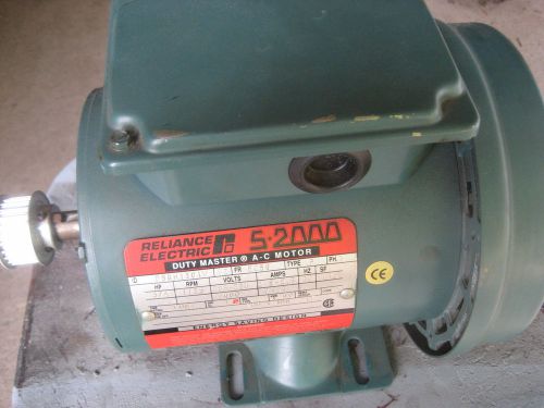 Reliance electric 3/4 hp 1725 rpm 3ph motor usa for sale