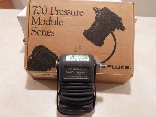 Fluke 700pd5 pressure module -15/30psi for sale