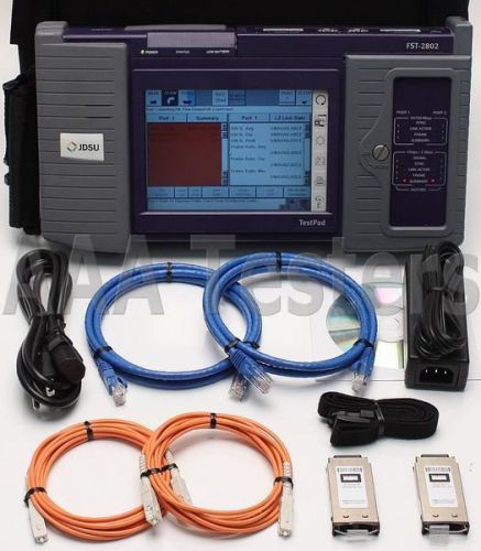Acterna jdsu ttc fst-2000 testpad scripting fiberscope fst-2802 1g fst 2000 2802 for sale