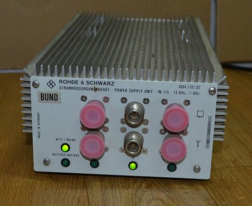 Rohde &amp; Schwarz Power Supply Unit IN 115 10kHz~1.3Ghz (1)