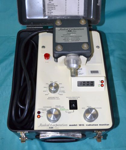 Mdh radcal 1015 radiation detector/ x-ray monitor   n for sale