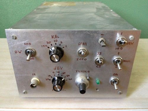 Audio spectrum analyzer 0 - 100kHz