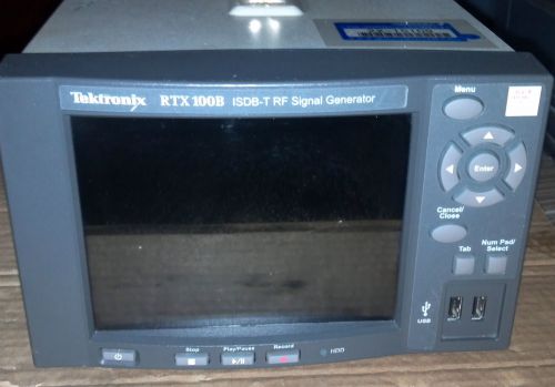 Tektronix isdb-t rf-signal generator rtx100b opt. std for sale