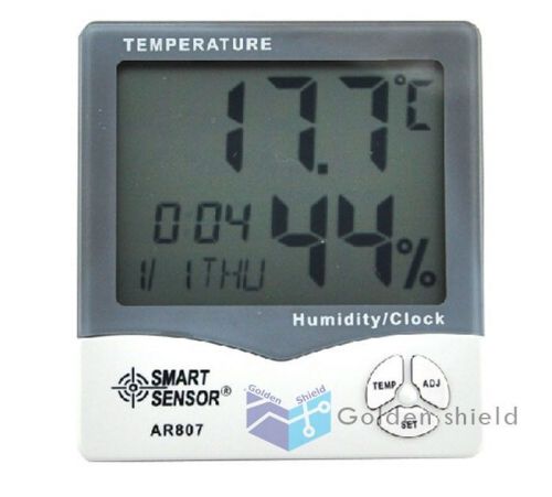 Smart Sensor AR807 Digital thermometer Humidity &amp; Temperature Meter  Brand New