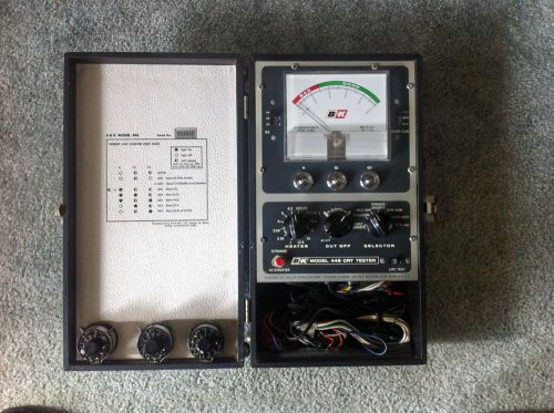 B &amp; k model 445 crt cathode rejuvenator tube tester / bk tube tester for sale