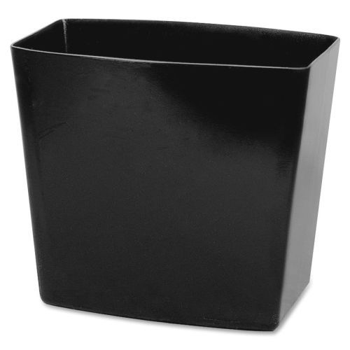 Officemate 22262 Waste Container 20 qt. Capacity 13-5/8inx8-1/2inx12-3/4in Black