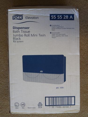 Tork Commercial Bath Tissue Dispenser Jumbo Twin 555528A NEW in BOX