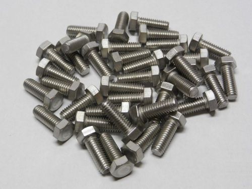 37 pieces - 3/8-16 x 1 stainless steel  hex head cap screw/ bolt for sale
