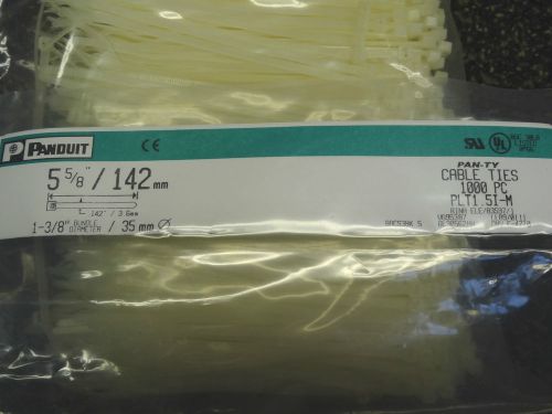 Panduit cable ties qty 1000 5 5/8&#034; inches unused take a look!!! for sale