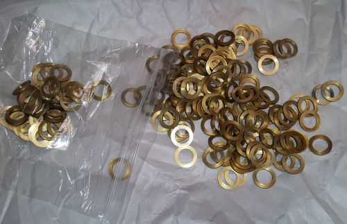 Lot 50 Brass Washers 20mm OD X 13mm ID X 2mm thick