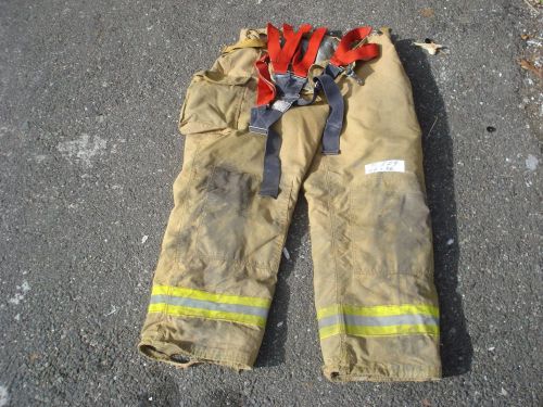 44x32 pants firefighter turnout bunker fire gear - firegear inc.....p529 for sale