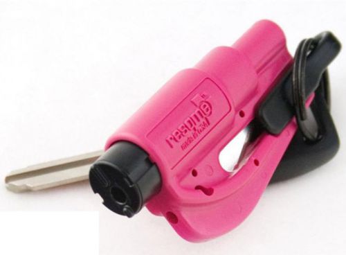 Res q me emergency rescue escape tool keychain fuchsia for sale