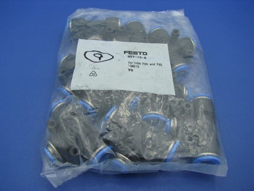 Festo Reducing Tee Fittings  QST12-8 130615 - Lot of 9 NEW