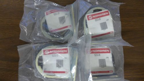 Lot of (4) Norgren 5203-06 Air Regulator Wall Mounting Bracket Kit