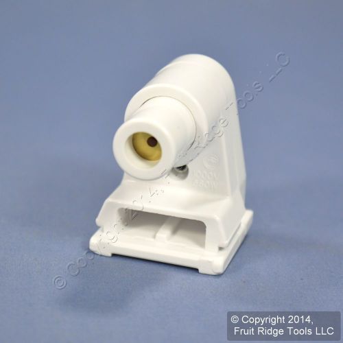Leviton 2536 Slimline Fluorescent Lamp Holder Light Socket Plunger End T8 T12