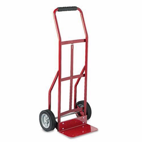 Safco Two-Wheel Steel Hand Truck, 300lb Capacity, 18 x 44, Red (SAF4081R)