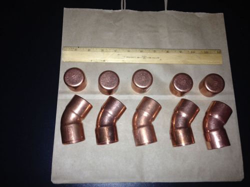 Copper fittings 1 1/4 inch for sale