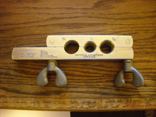 Imperial eastman 3b787 45 degree flaring tool 5/8&#034; - 3/4&#034; used for sale
