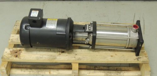 New Grundfos Pump CRN5-9 U-P-G-V-HQQV  3 HP, 30 GPM, 3450 RPM,  350 PSI Max