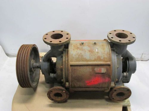 Nash cl 701 4in suction 3in discharge 2in shaft iron vacuum pump d394438 for sale