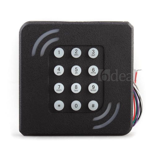 Keypad RFID Proximity Smart IC Card Reader Wiegand 26/34 13.56 MHz
