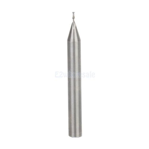 HSS 2-Flute 1mm End Milling Cutter 5mm Shank 50 High Speed Steel Grinding Tool