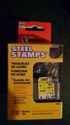 1/8 steel stamps for sale