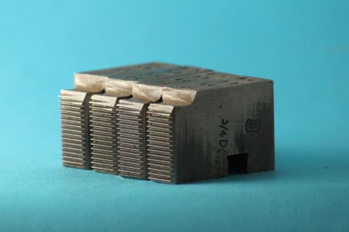 GEOMETRIC 37/64&#034;-24 CHASERS FOR 3/4&#034; D, DS,DSA, GROUND FROM SHARPENING