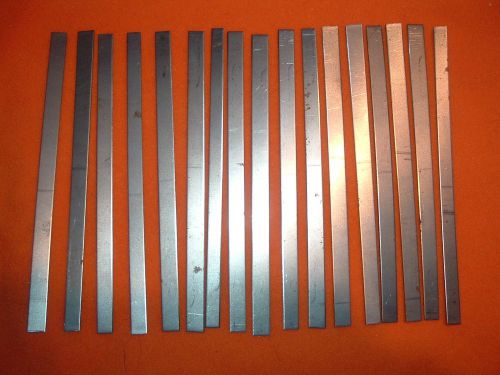 Annealed Spring Steel .042” by 1/4” ~ 5/16th Inch Random Widths. By6”. Gunsmith
