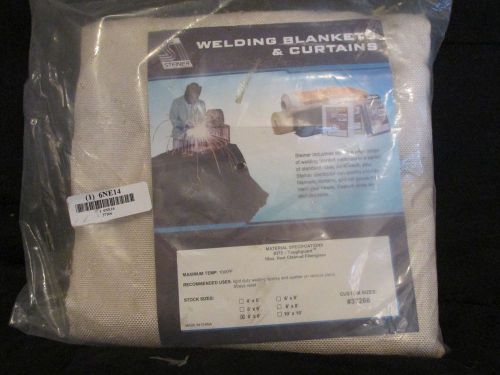Steiner 37266, weld blanket, 18oz heat cleaned fiberglass 6&#039; x 6&#039; for sale