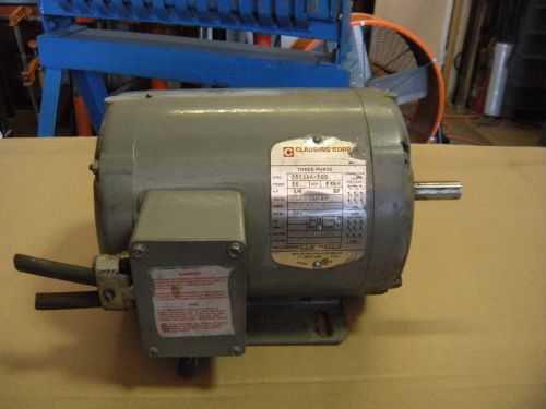 CLAUSING 15&#034; DRILL PRESS MOTOR 3/4 HP 3 PHASE  FITS 15 +16 SERIES PRESS