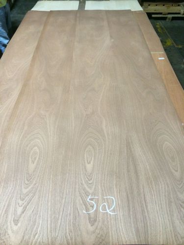 Wood Veneer Sapele 30x98 1pcs total 10Mil Paper Backed  &#034;EXOTIC&#034; RKO 52