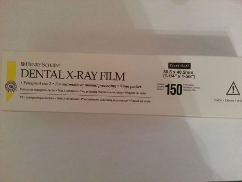 Henry Schein Dental X-Ray Film DX-57 Size 2, D - Speed