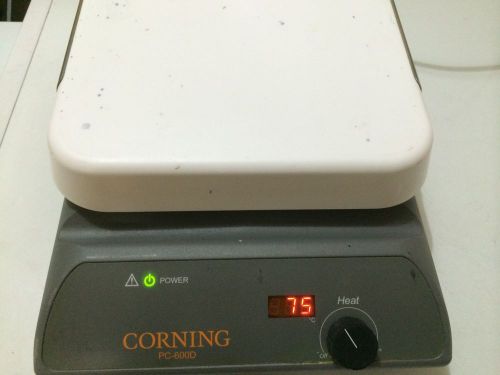 Corning pc-600d hot plate with digital display in working condition for sale